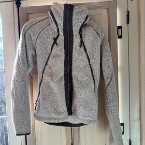 Kuhl Brown and Cream Sherpa Jacket